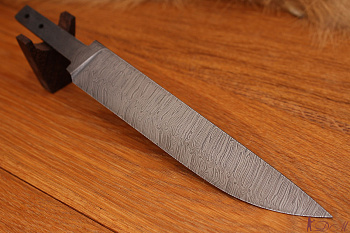 Клинок Лиса, дамасская сталь.